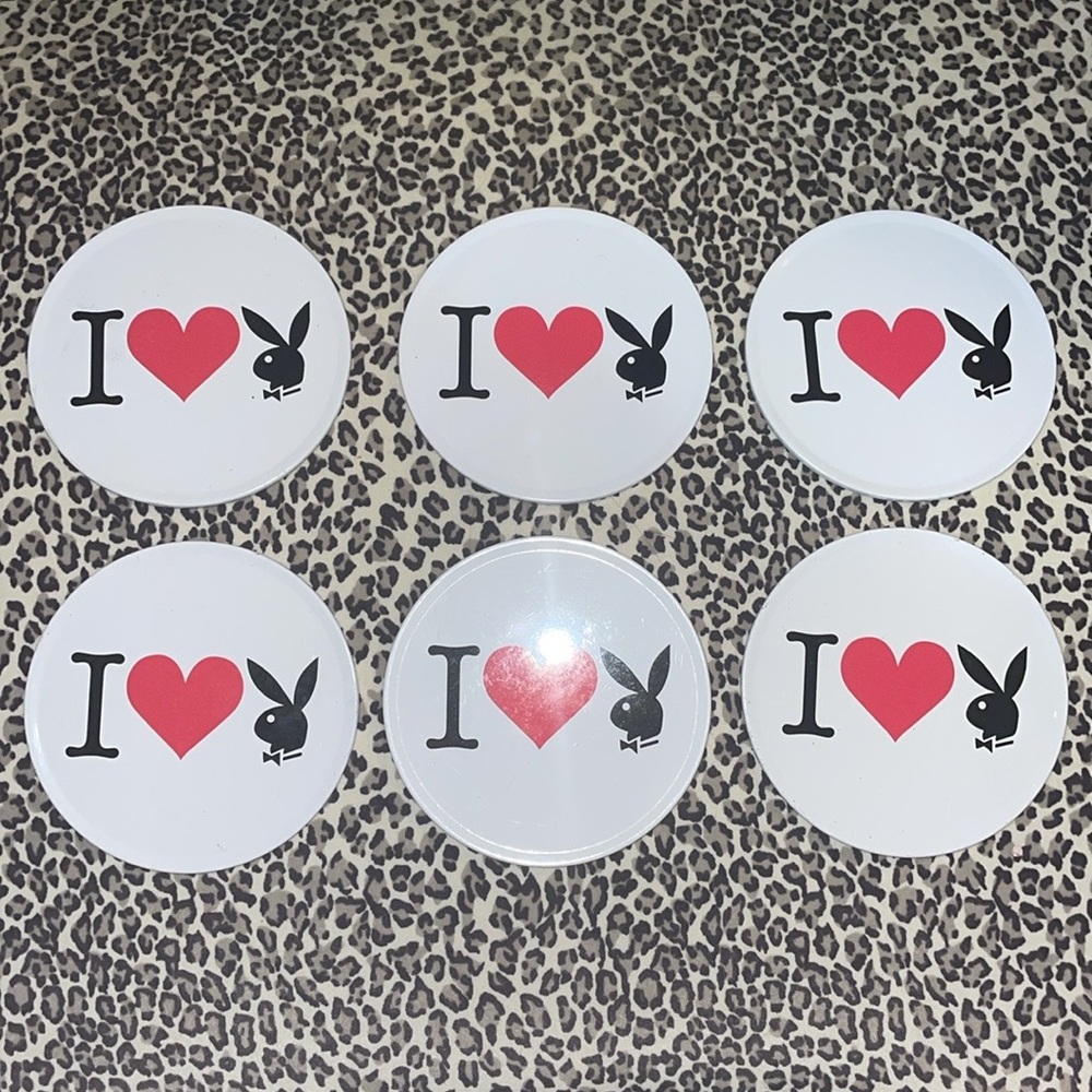 Playboy Metal Coasters